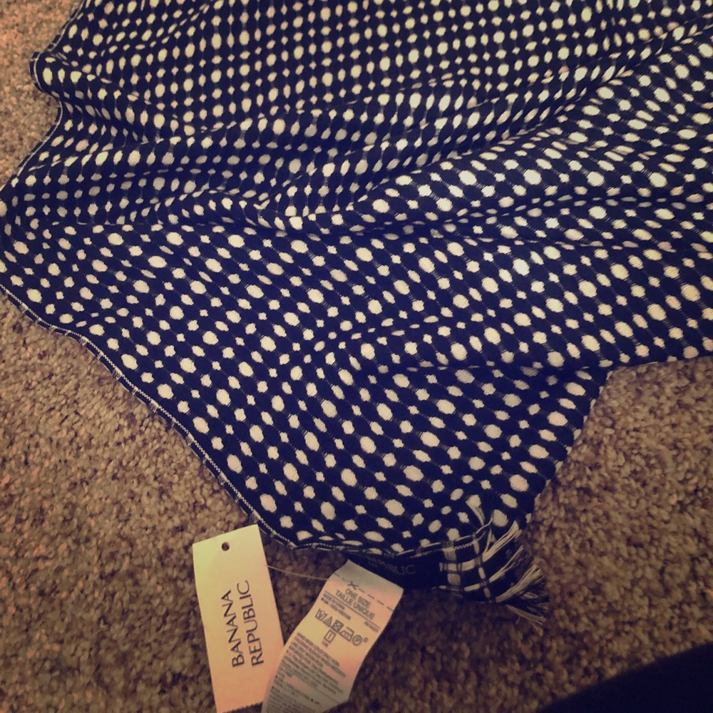 Navy Blue BR scarf